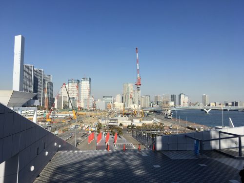 東京オリンピック　建設現場